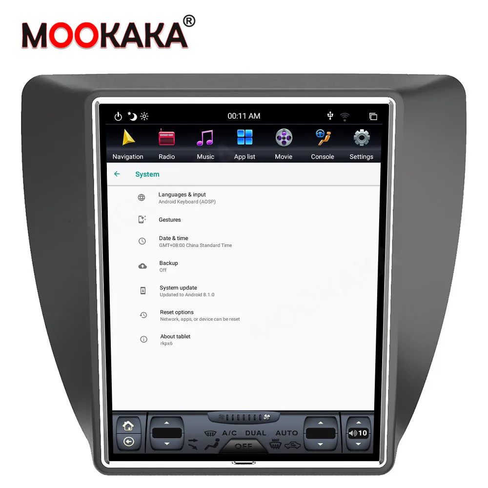 Автомобильный GPS навигатор в стиле Tesla Android 9 0 4 Гб + 64 ГБ для Volkswagen Sagitar 2012 стерео