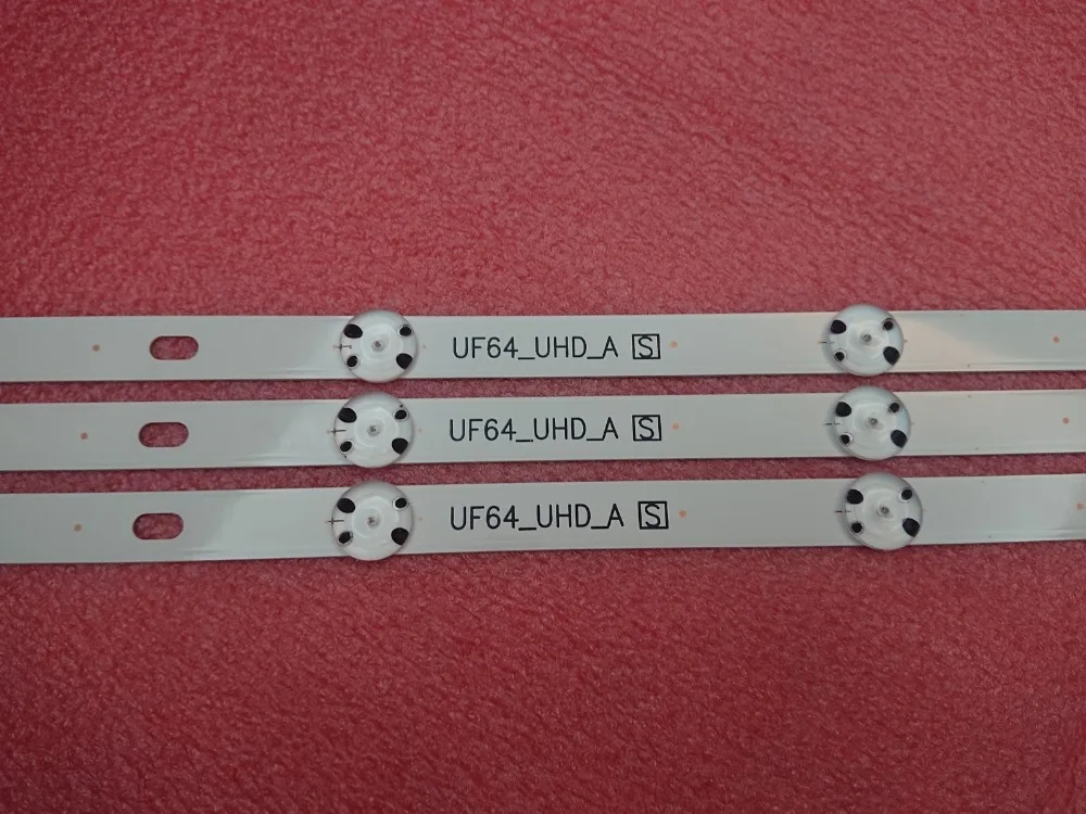 15 шт. 8 светодиодный 850 мм светодиодный подсветка полосы для LG 43UH6030 43UF640 HC430DGN-SLNX1 UF64_UHD_A 43LH60FHD EAV63192501
