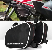 motorcycle bumper frame bags repair tool placement waterproof bag package toolbox for honda cb500x cb 500 x 2013 2018