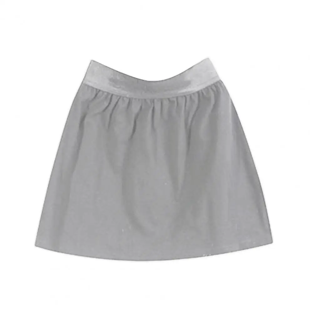

Mini Skirt Slips Multipurpose Easy to Wear Elastic Waistband Girls Skirt for Winter Outfit Adjustable Extender Women Clothes