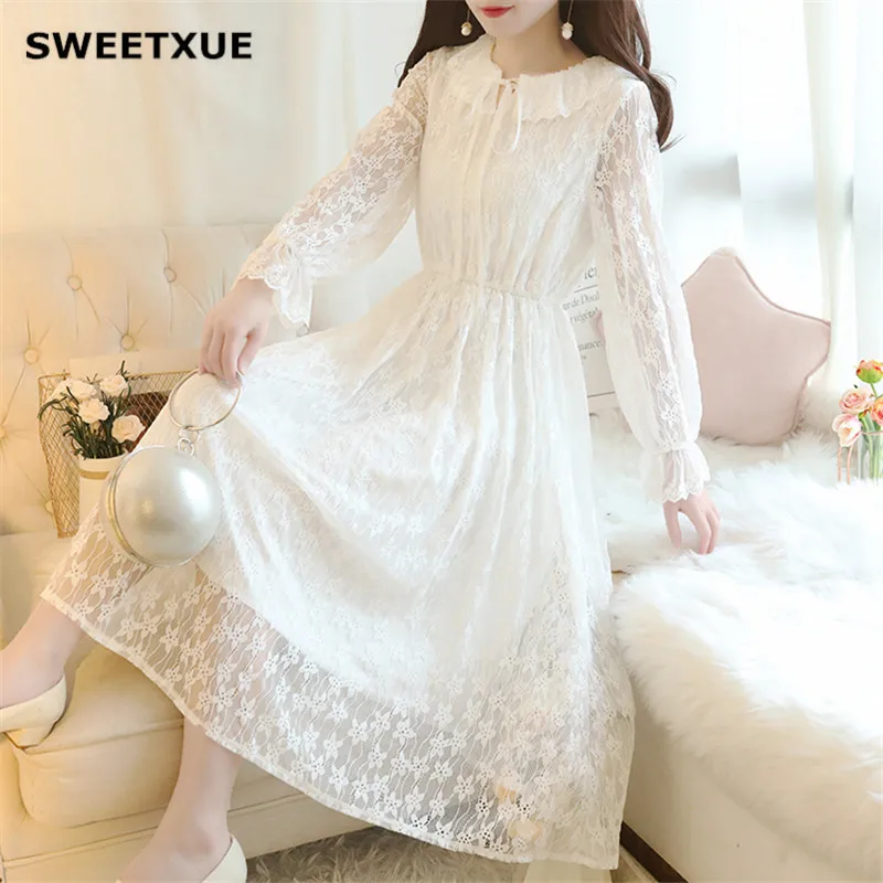 Элегантное Вечерние жевное женское вечернее платье миди SWEETXUE с бантом на