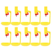 10pcs professional chicken automatic water feeder poultry feeding equipment