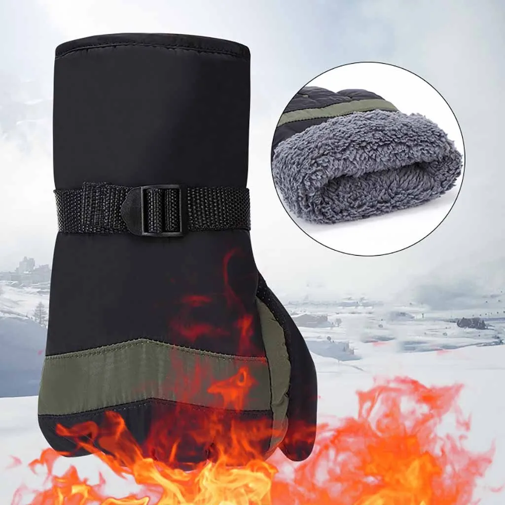 Новинка 2019 мужские лыжные перчатки сноубордические снегоходы мотоциклетные