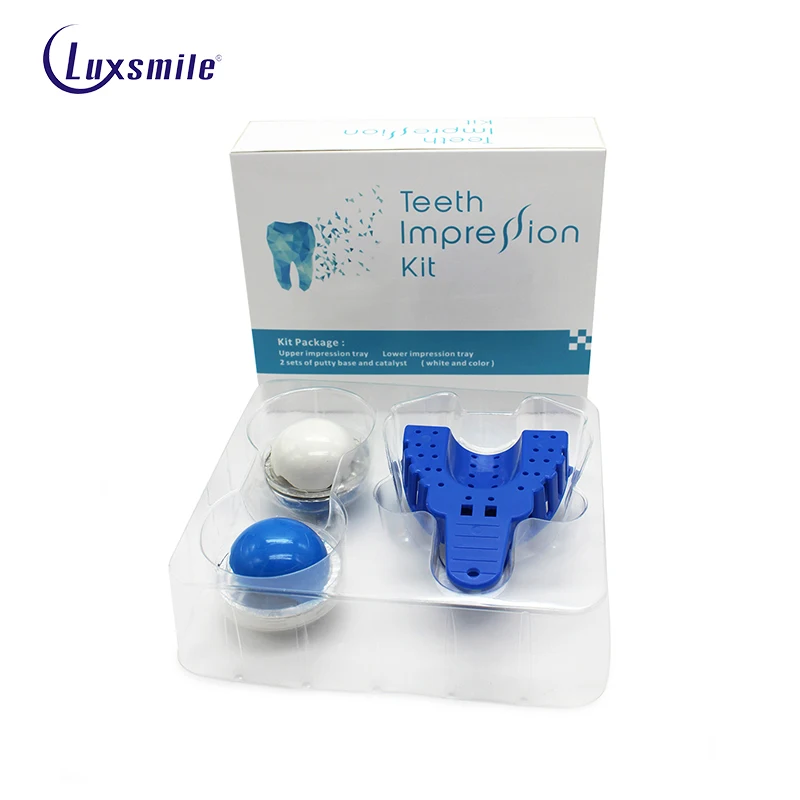 5pcs/Lot Angel Smile Silicone Teeth Whitening Impression Kit Dental Tool Trays Drop Shipping | Красота и здоровье