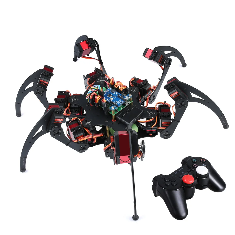 Шестиногий робот-паук Hexapods для ползания 32 канала управление PS2 25 кг