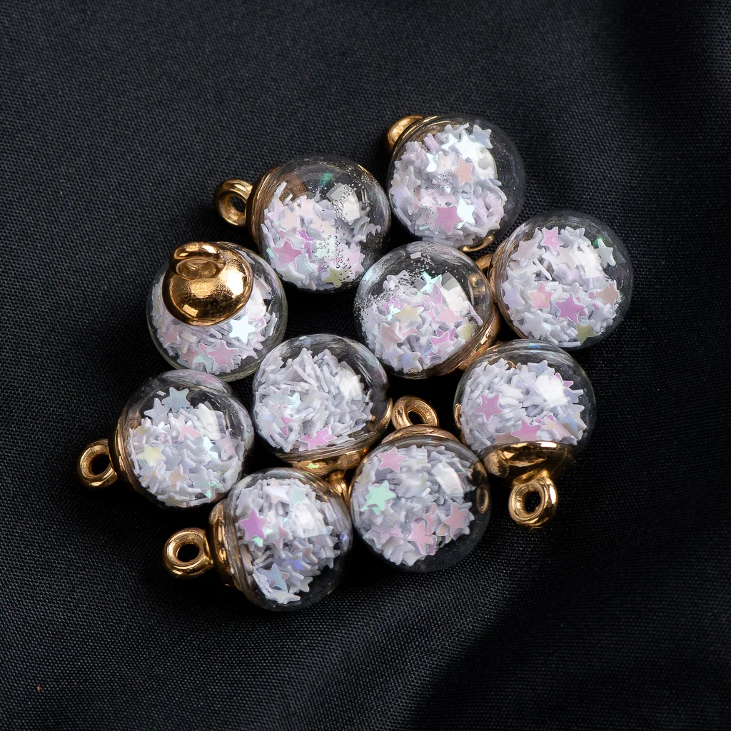 12 #10 шт сплав крюк полые стеклянные подвески не хрустальные бусины очки