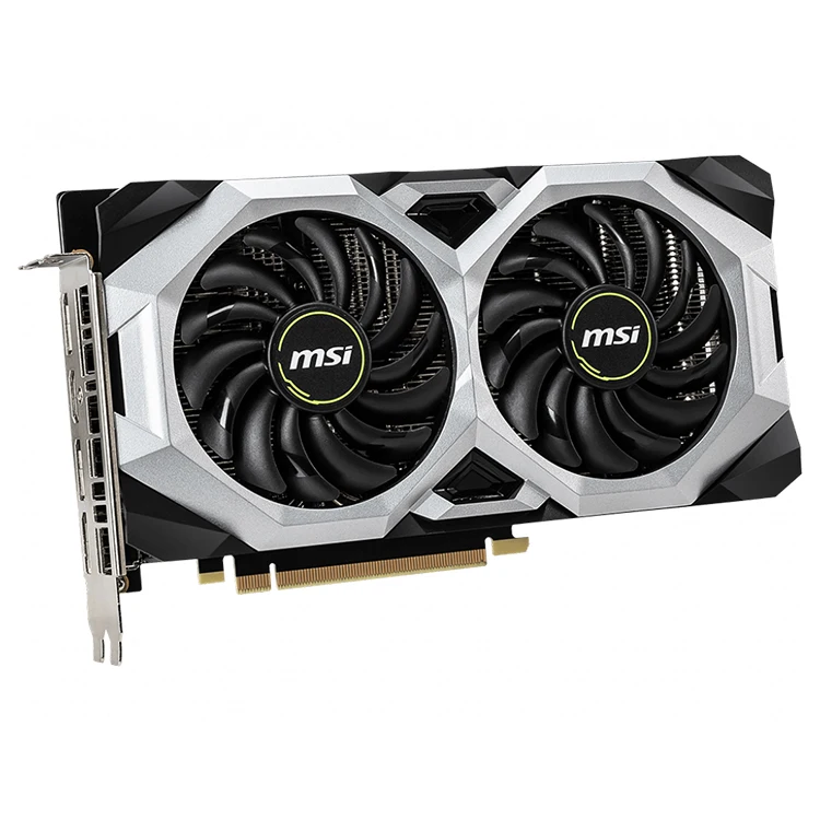 

MSI NVIDIA RTX 2060 Super VENTUS OC 8GB GDDR6 Gaming Graphics card with 1665Mhz 14 Gbps Memory Speed