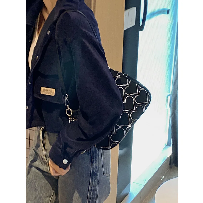 

Миниатюрная женская сумка для палочек Dharma 2021 Новая модная средневековая сумка для подмышек Универсальная Портативная сумка с цепочкой ins