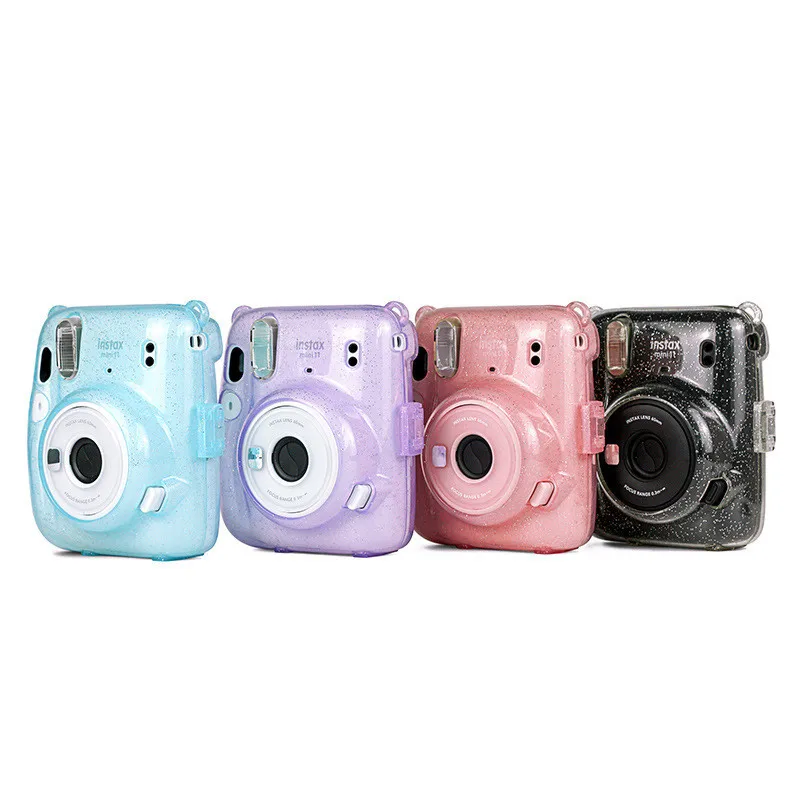 Прозрачный чехол для камеры Fuji Fujifilm Instax Polaroid Mini11 Mini 11|Сумки фото-/видеокамеры| |