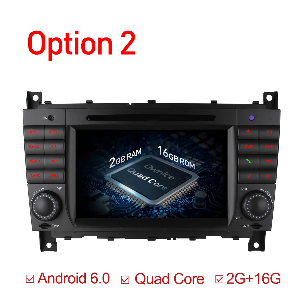 4G SIM LTE Android 9. 0 8 Core 32G ROM 2DIN автомобильный DVD GPS плеер для Mercedes W203 W209 W219 A-Class A160 C-Class C180