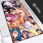Коврик для мыши Ahegao, Аниме Коврик для мыши, игровой офисный ковер, игровой компьютерный коврик, коврик для игр, аксессуары для настольного компьютера