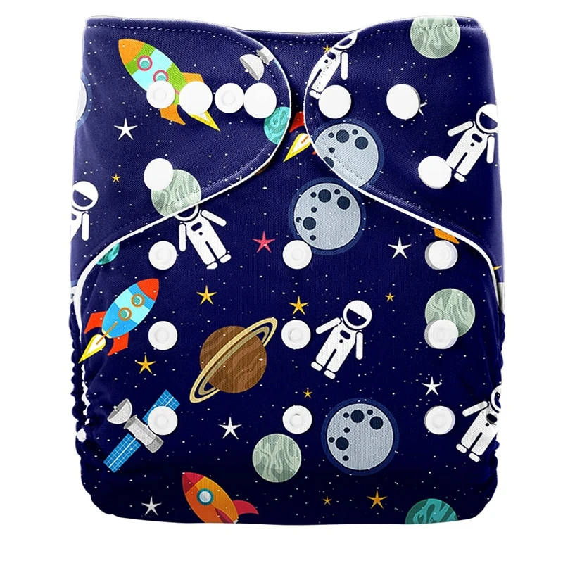 

Детский подгузник, регулируемый экологически чистый подгузник, стираемый подгузник для детей, подгузник с мультяшным принтом, 2022