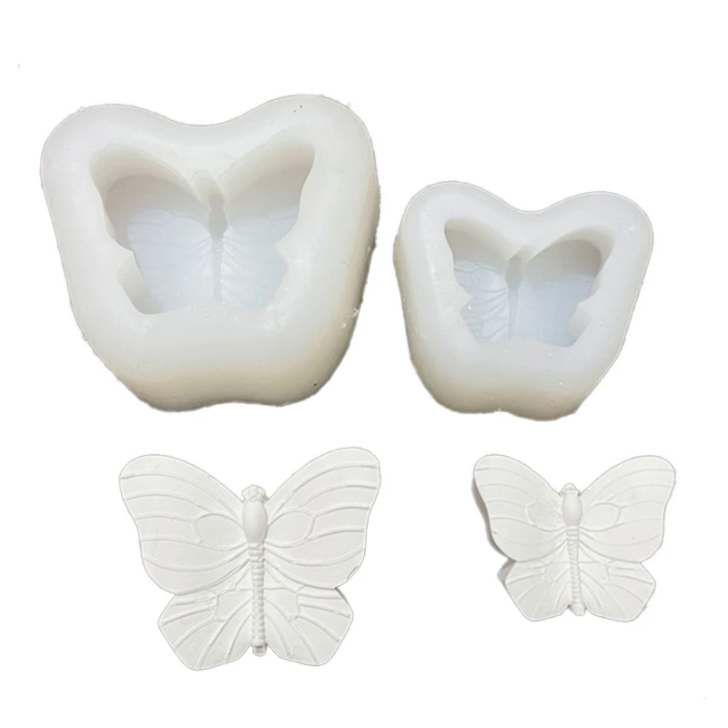 

1 Pc Butterfly Epoxy Resin Mold Handmade Ornaments Silicone Mould DIY Crafts Aromatherapy Plaster Soap Candle Jewelry Casting