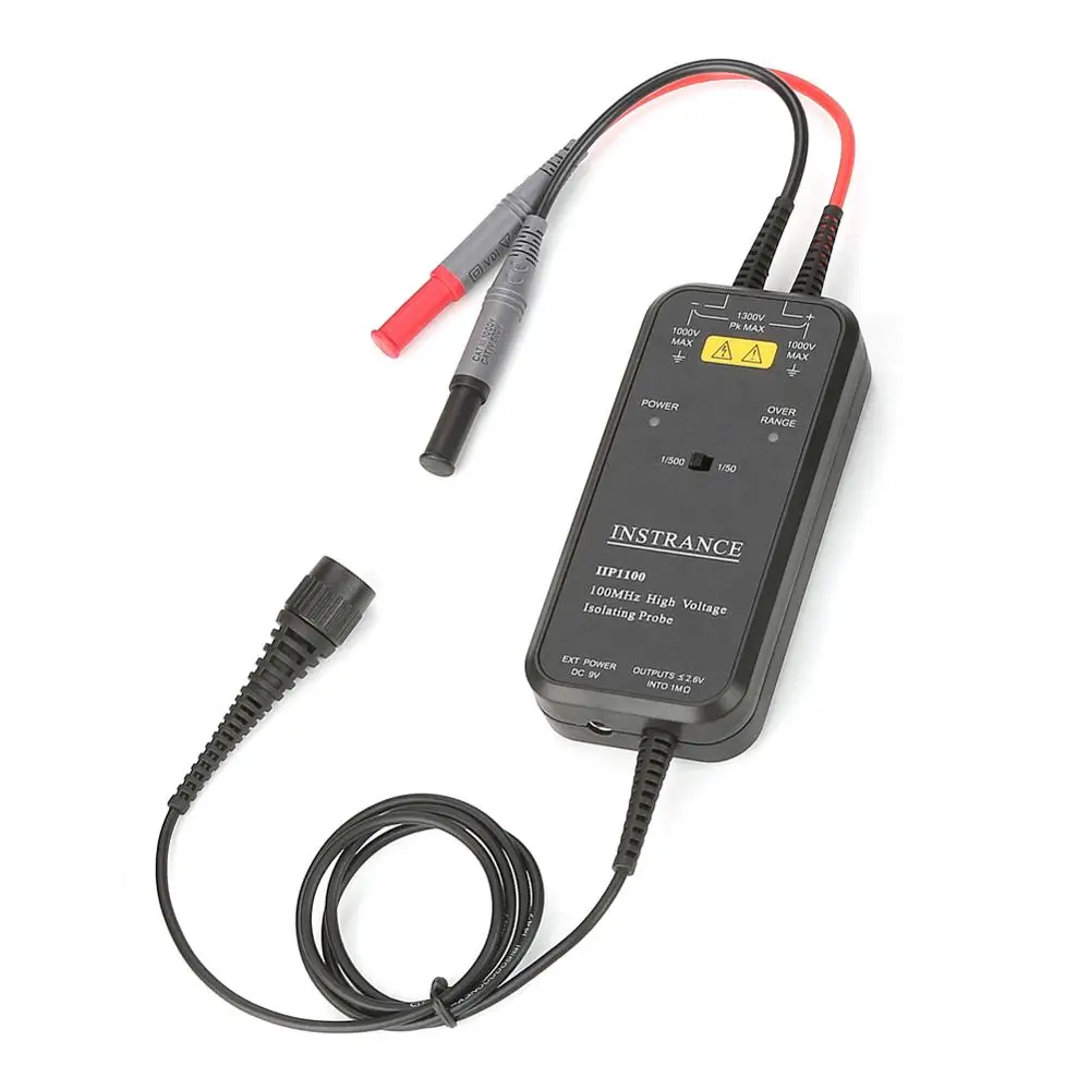 Щуп осциллографа IIP1100 щуп осциллограф с высоким напряжением 100 МГц дифференциал
