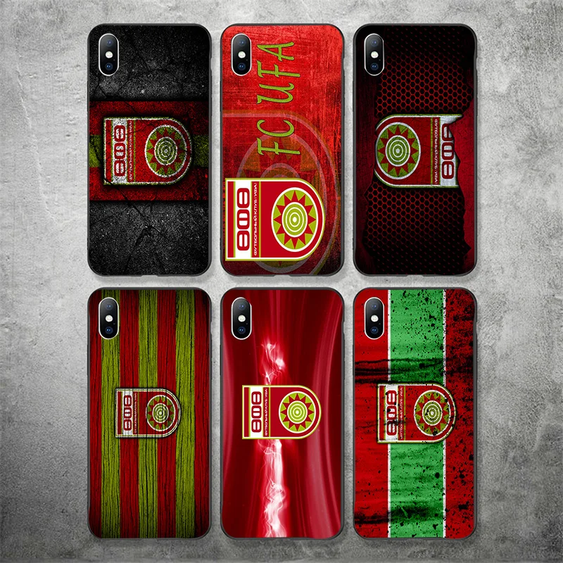 Чехол для телефона Sobolev DIY чехол Krylya Sovetov FC черный мягкий TPU Уфы телефон 11Pro X XR XS MAX 7 8