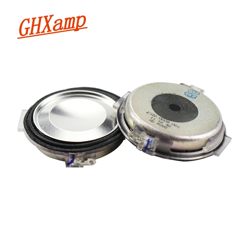 GHXAMP 2 дюйма ультратонкий Среднечастотный динамик 8OHM MID автомобильный динамик Неодимовый хороший вокальный эффект 2 шт