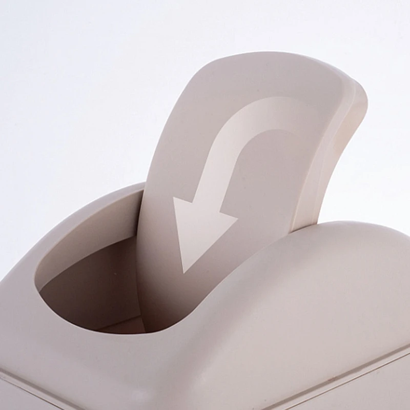 

12 Litre Plastic Indoor Dustbin Trash Can,Plastic Trash Can, Bathroom Trash Can ,1 Pack