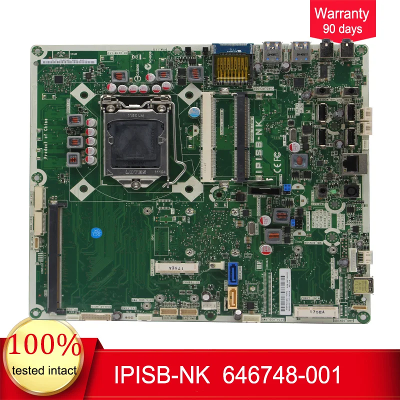 IPISB NK для hp TouchSmart 520 220 материнская плата aio REV: 1 04 LGA1155 DDR3 646748 001 696484 002 100% тест не