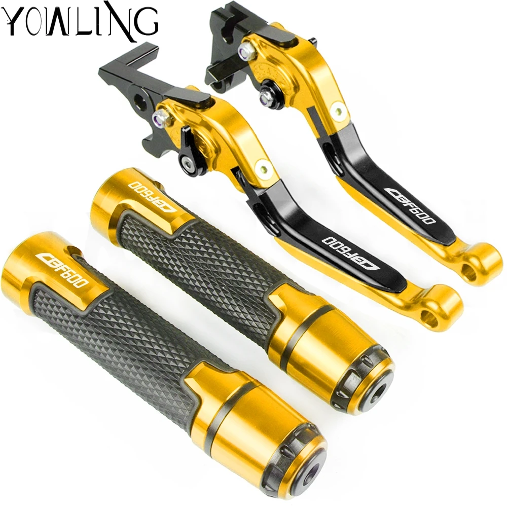 

Motorcycle Accessories Brake Clutch Levers and Handlebar Hand Grips ends For HONDA CBF600 / SA 2006 2007 2010 2011 2012 2013