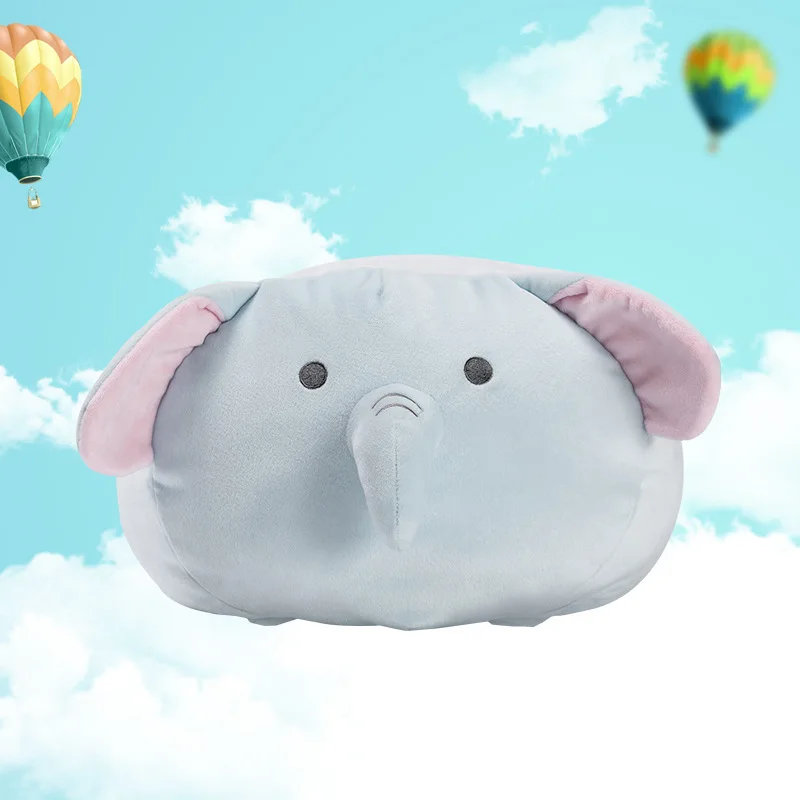

Elephant Plush Hugging Pillow, Elephant Stuffed Animal Soft Body Pillow Toy,Kids Sleeping Kawaii Pillow,Gift for Kids and Girlfr