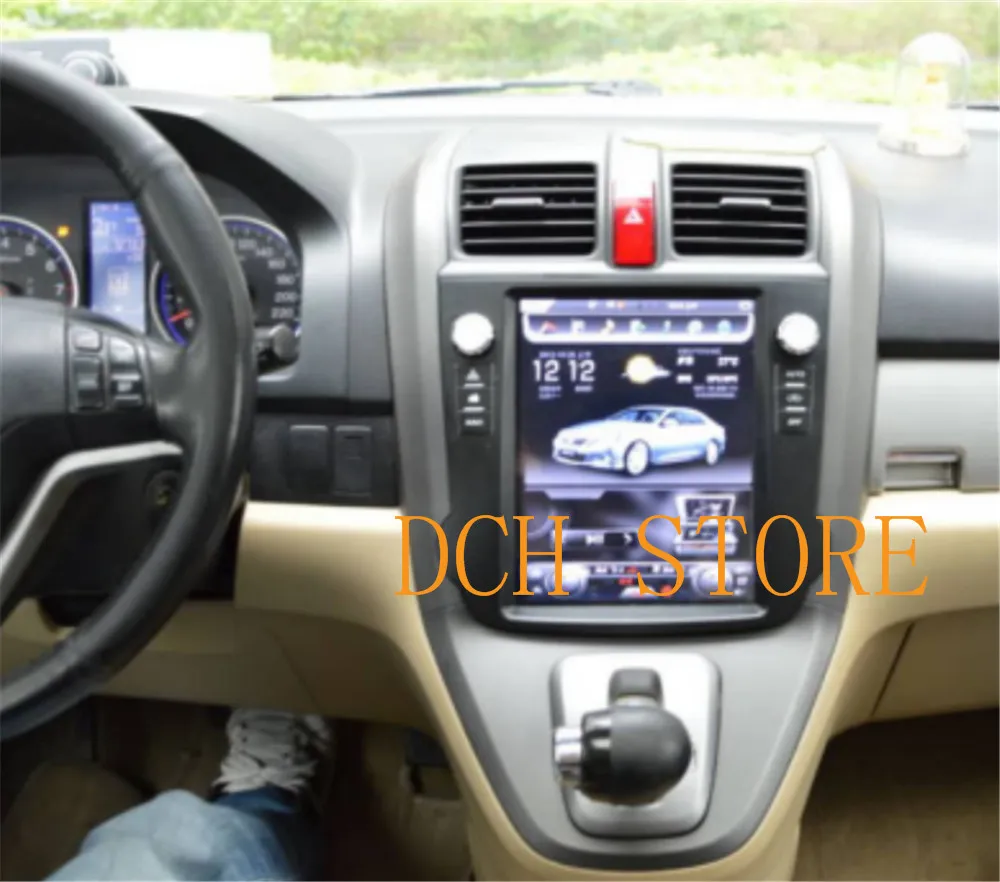 Автомобильный DVD GPS навигатор для Honda CRV 2009 2012 вертикальный Тесла стиль Android 6 0 10 4