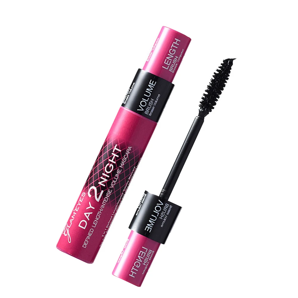 

Fiber Mascara Black Eye Curling Eyelash Double Waterproof Long Lasting Mascaras Beauty Eye Makeup Accessories