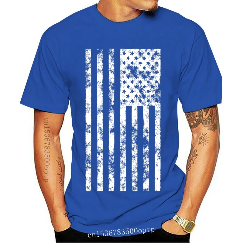 

New Mens Black T Shirt Grunge Style T-shirts American Flag Tshirt Birthday Gift Clothes 100% Cotton O-Neck Men Tops Tees Cheap
