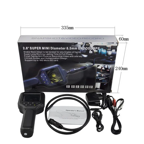 

Interesting 420TVL 1M IR Snake Inspection Portable tester Camera