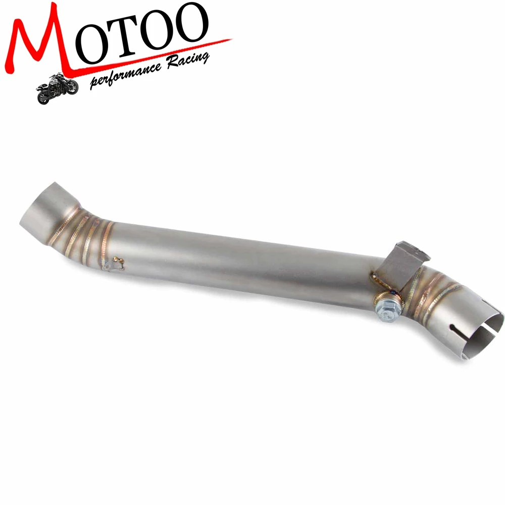 Глушитель выхлопной трубы мотоцикла среднее звено двигателя скользящая круглая