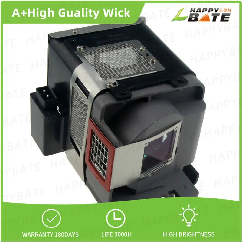 

High Brightnes RLC-076 RLC076 Replacement Projector Lamp with Housing Pro8600 Pro8520HD HAPPY BATE