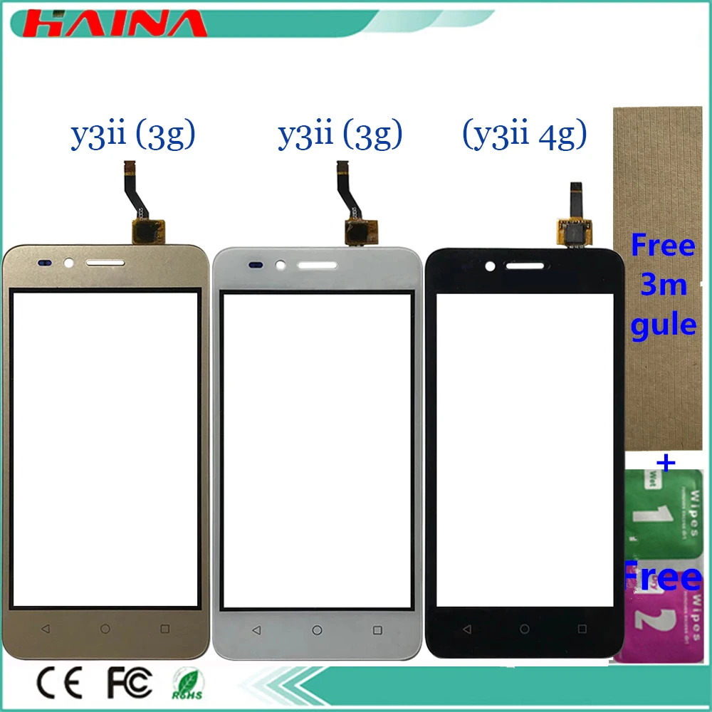 Сенсорный экран B/W/G для huawei U22 Y3ii Y3 II 2 1 5 2|touch screen glass|touch screenhuawei touchscreen |