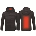 ZYNNEVA новые куртки с подогревом для мужчин и женщин с USB умная САМОНАГРЕВАЮЩАЯСЯ Термоодежда для уличного спорта зимние лыжные походные пальто GK6113