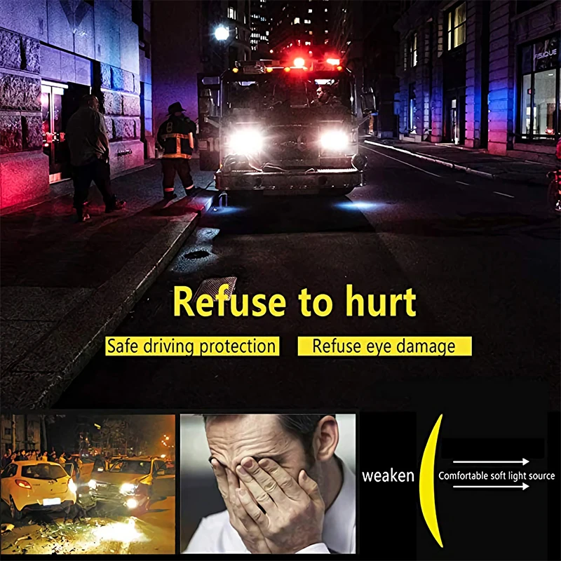 YASANDO Day and night Sunglasses Men Polarized Aluminum magnesium Frame Night vision Glasses Profession Driver Eyewear GS8003 | Аксессуары