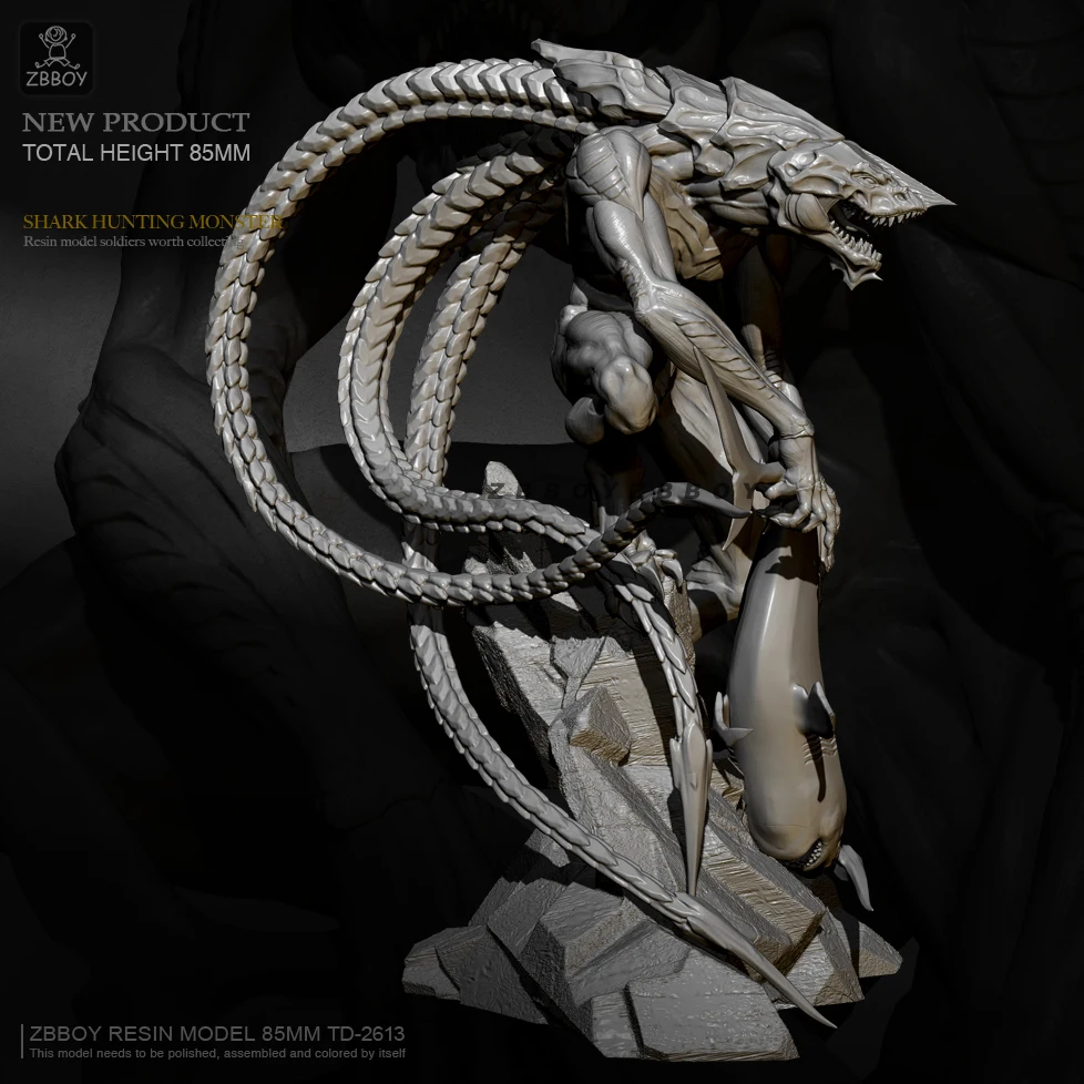 85 мм смолы модель комплекты рисунок бесцветный и самодельный TD 2613|Наборы для