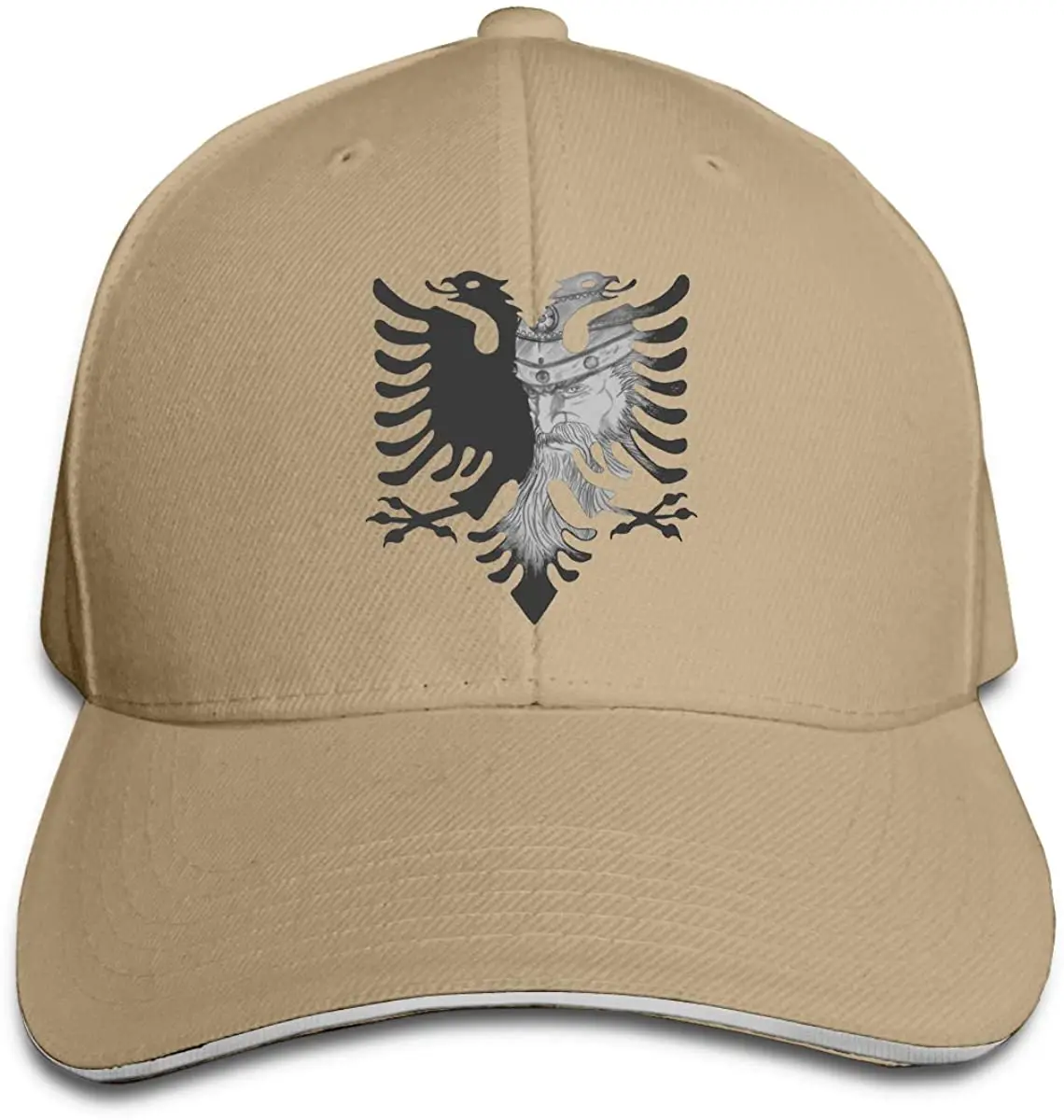 

Albanian Eagle Baseball Caps Sandwich Caps