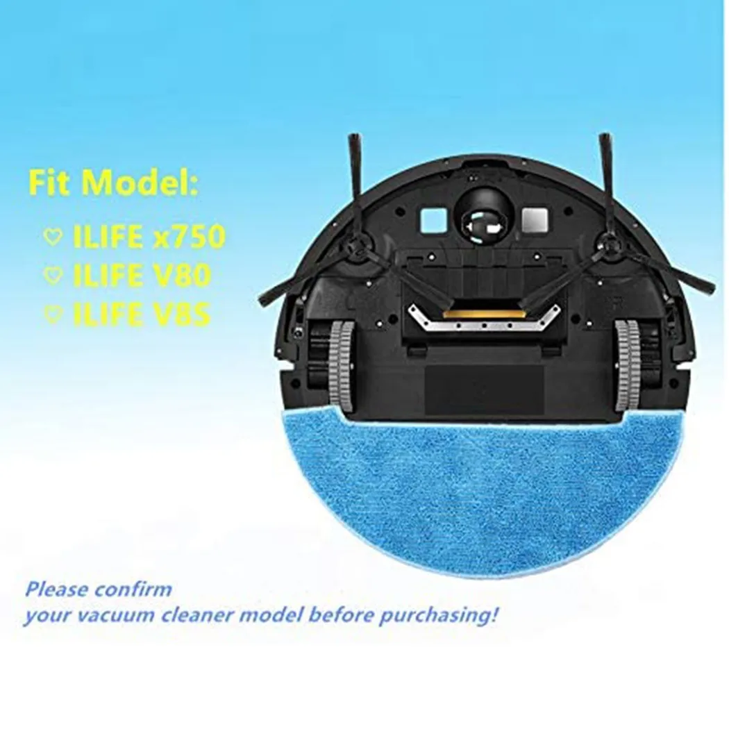 

Robot Mop Cloth V8s X750 X785 X800 ​ Vacuum Cleaner Cleaning For ILIFE