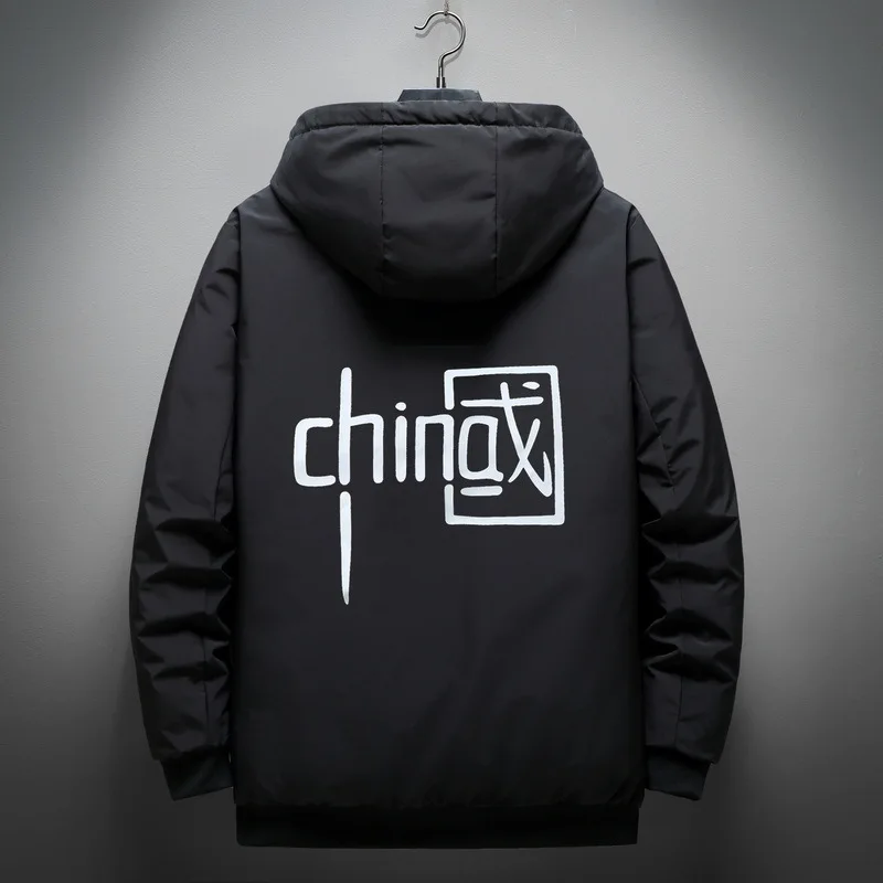 Plus Size 10XL Parkas Winter Padded Jackets Men Thickened Jacket Warm Hooded Coats Two Sides Jacket Male Outerwear Fashion