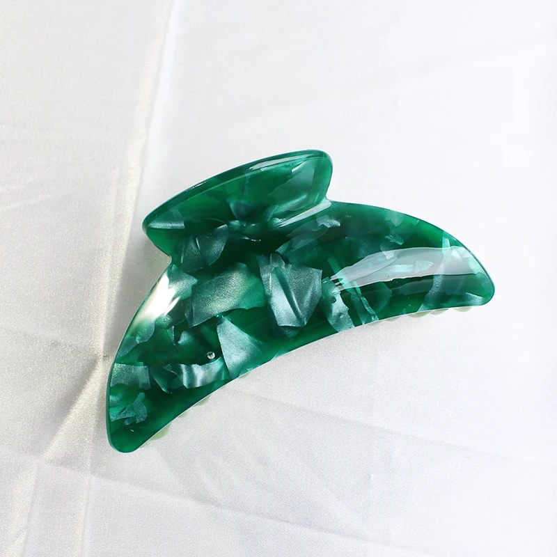 

3.7inch Acetate Sheet Multi Style Hair Claw for Women Ladies High-end Hair Clips Hair Clamps Hair Accessories Hairwear Headwear