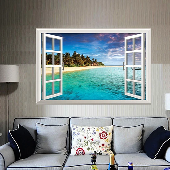 

Beautiful Natural Forest Printed Large Wall Tapestry Sea View Hippie Wall Hanging Bohemian Wall Tapestries Mandala Wall Decor