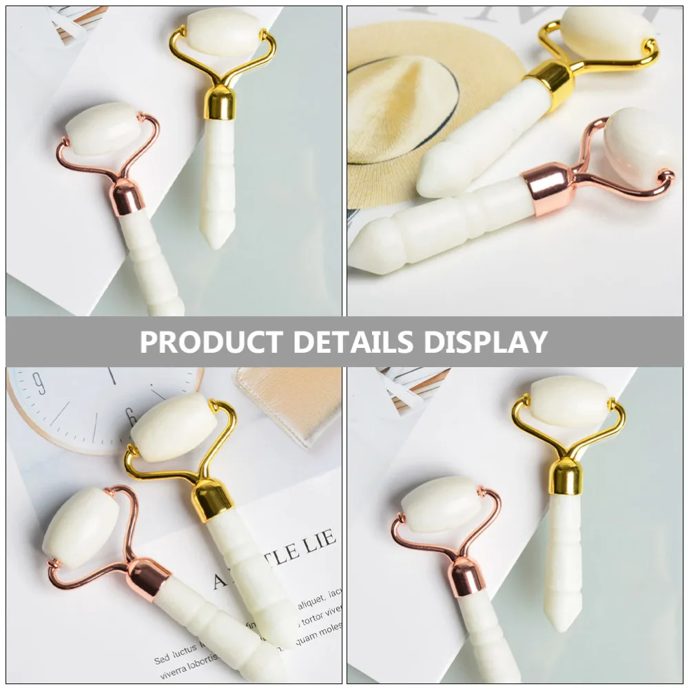 

2PCS Manual Facial Roller Lifting Face Roller Facial Care Stick