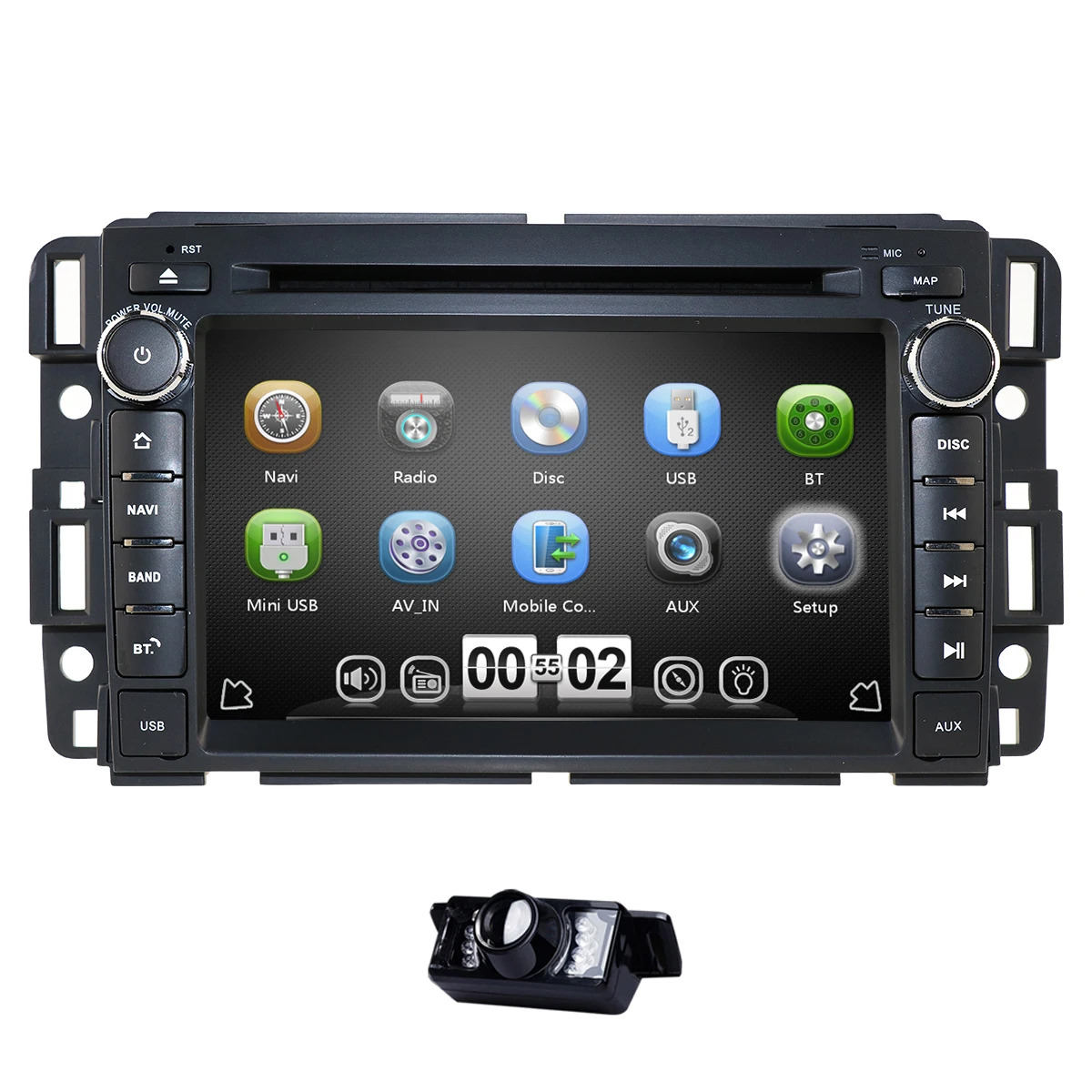 Для GMC Sierra 1500 2500HD 3500HD автомобильный Радио dvd плеер GPS навигация подходит Yukon Chevrolet