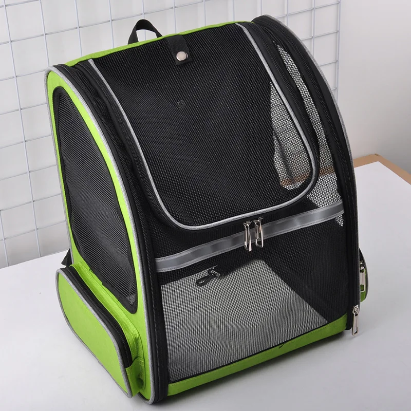 Рюкзак для переноски домашних животных маленьких собак кошек дышащая сетчатая
