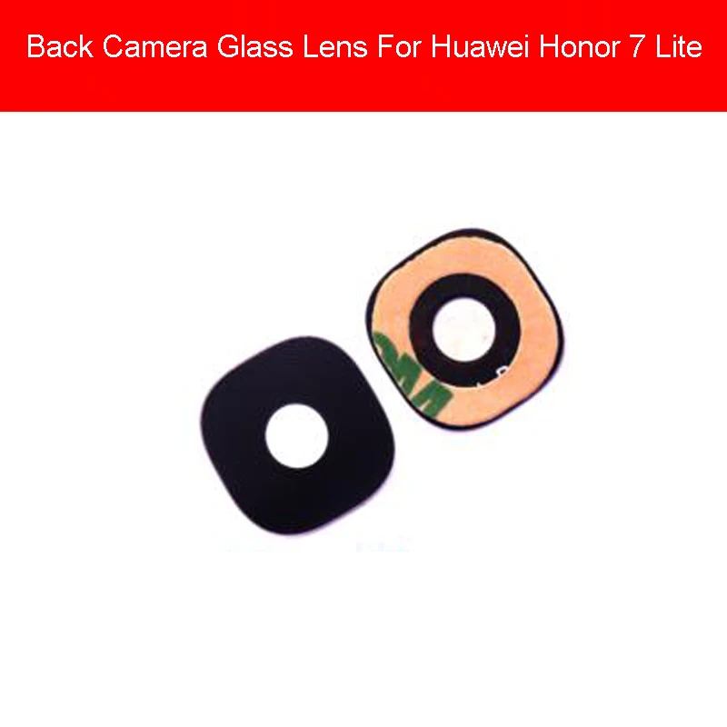 Honor 7 Lite Задняя камера, стеклянный объектив для huawei Honor Play 7 Lite 7S 7A 7C 7X 7A Pro 5,4" 5,7", задняя камера, стеклянный объектив с клеем - Цвет: Honor 7 Lite