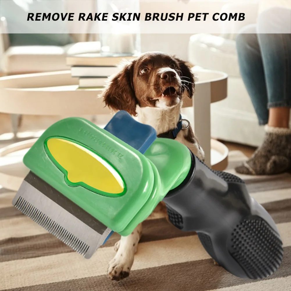 Расческа для выпадения волос домашних животных щетка собак кошек инструмент