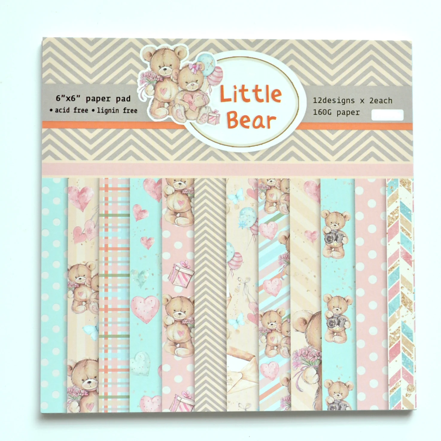 Серия Litte Bear бумажный пакет для скрапбукинга крафт бумага изготовления карт 6