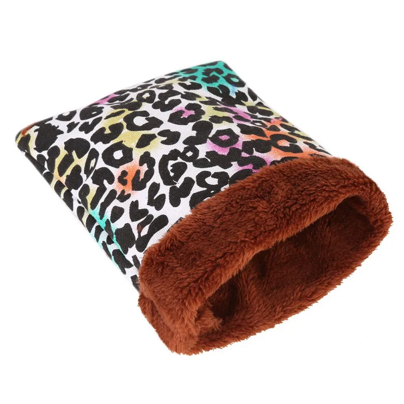 Теплая кровать хомяка домик мягкая плюшевая морская свинка крысиное гнездо