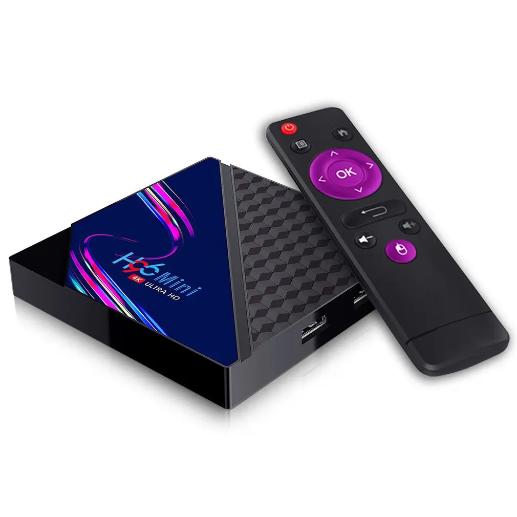 

Умная ТВ-приставка H96 Mini V8 для Android 10,0 встроенный TikTok1 + 8G четырехъядерный процессор Dual Wifi прочная телеприставка