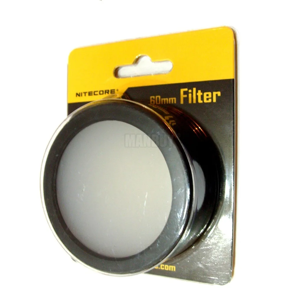 Фонарик NITECORE RGB рассеянный фильтр из стекла с минеральным покрытием головка