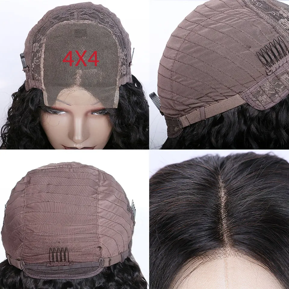 

Glueless 1b/99j/30 Ombre Body Wave Wig 150% 4x4 13x4 Lace front Human Hair Wigs Burgundy Blonde Brazilian Lace Closure Wig Remy