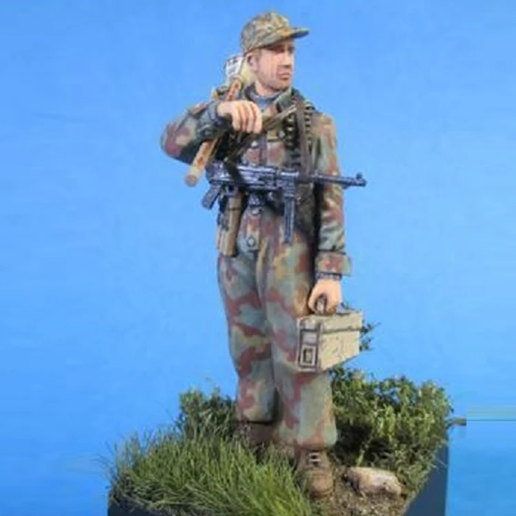 1/35 ганнер каучуковая фигурка строительный комплект|Наборы для сборки моделей| |